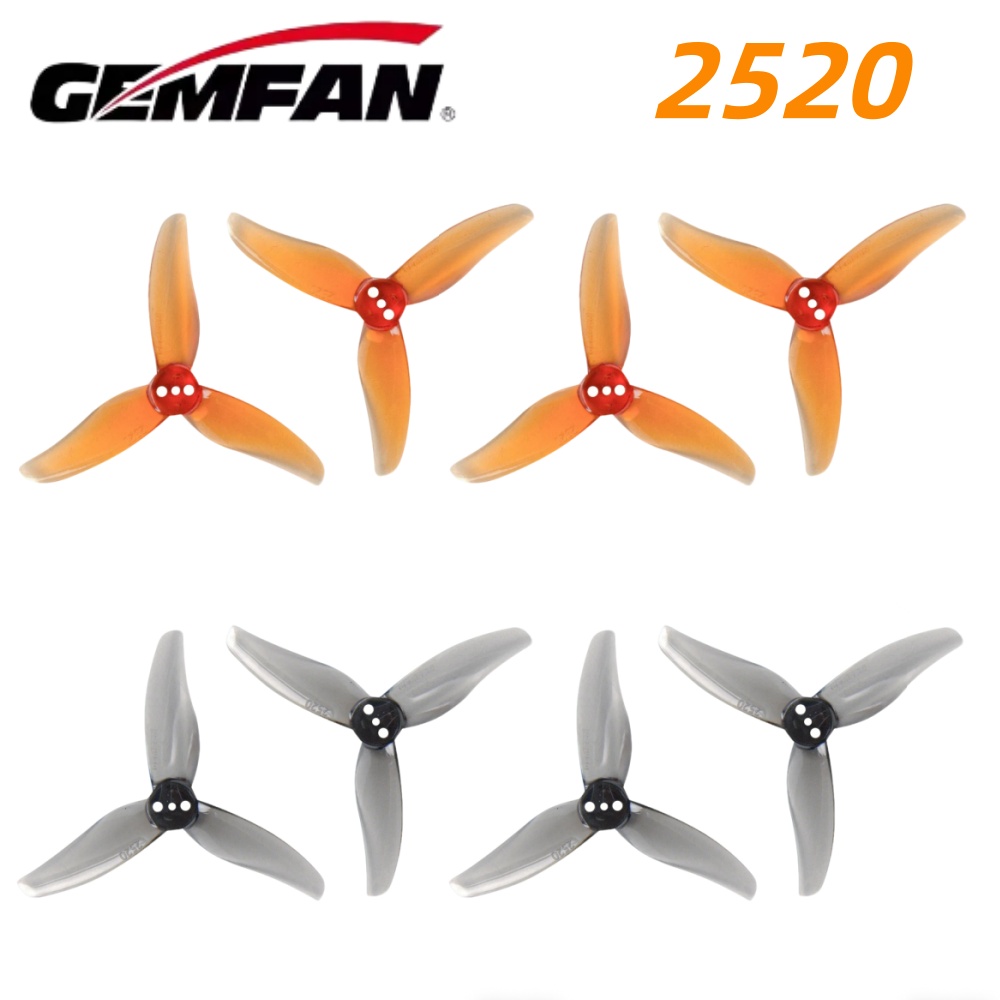 Drone Racing Propeller - 4 pary śmigieł Gemfan Hurricane 2520