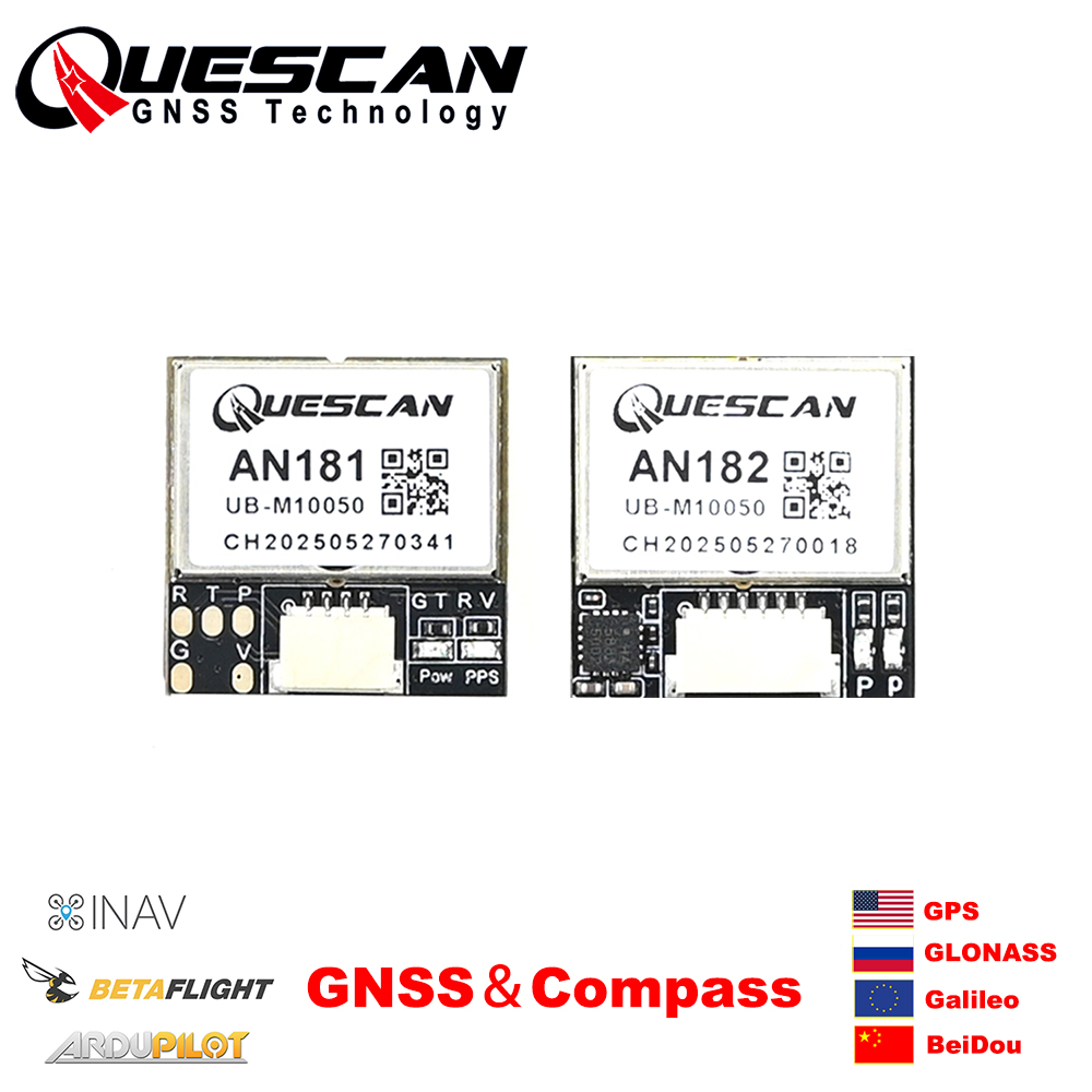 Drone Racing Antenna - Moduł GPS GNSS QUESCAN 18mm M10