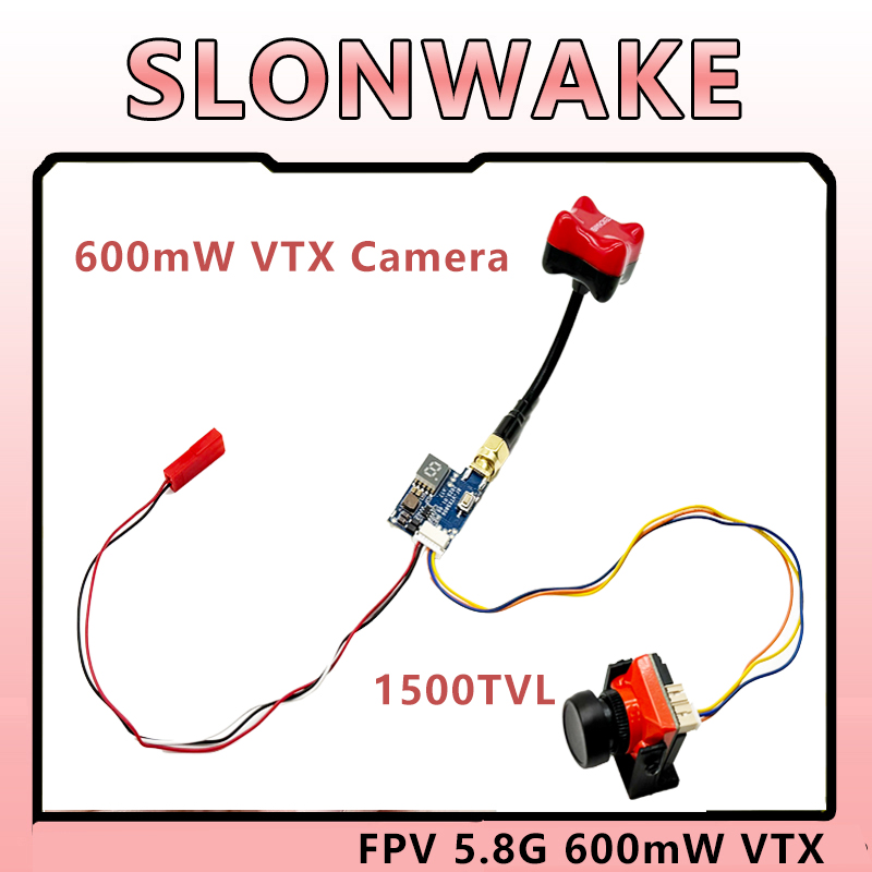 Drone Racing Camera - SLONWAKE 5.8G TS5823 PRO Mini Analogowy