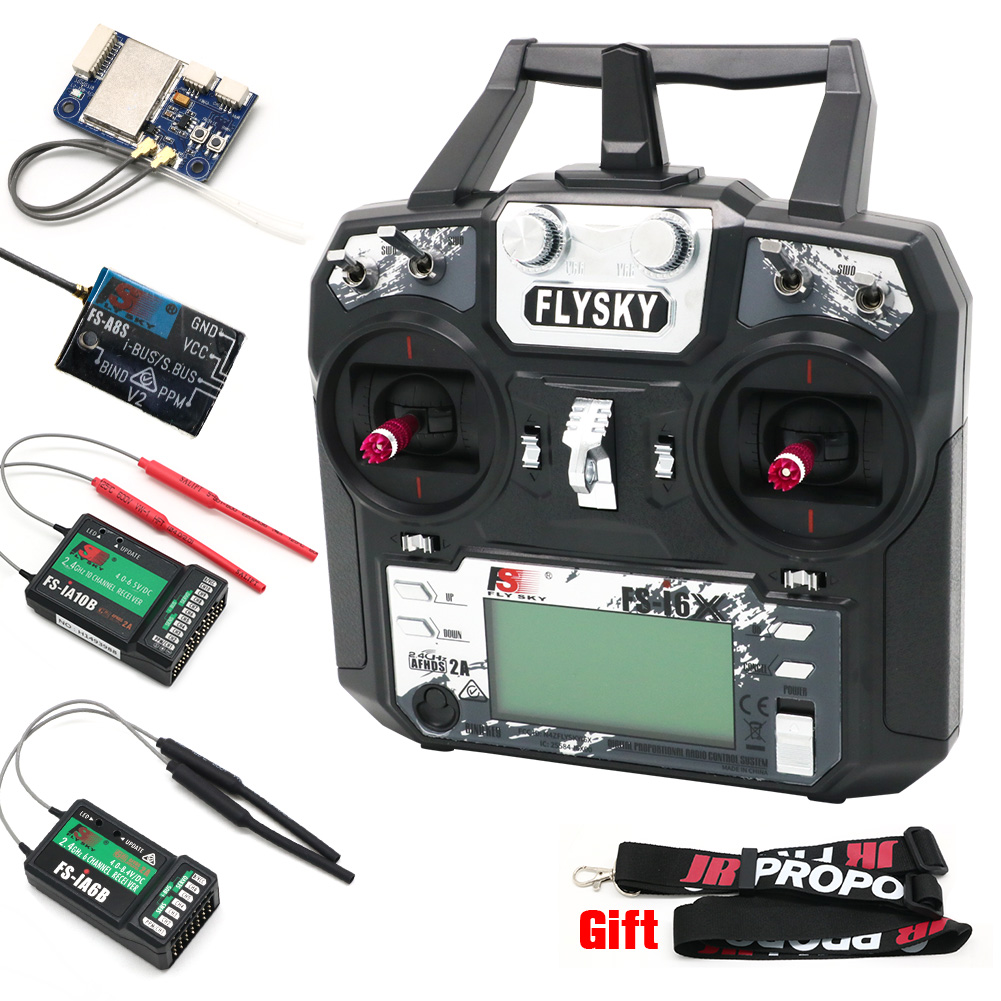 Drone Racing Receiver - FLYSKY FS-i6X FS i6X 10-kanałowy nadajnik