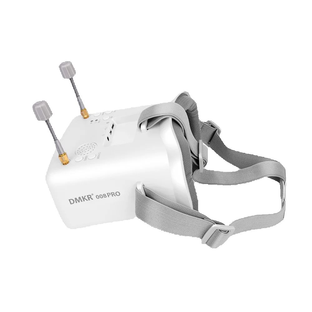 Okulary FPV 008D PRO Białe z D – Drone Racing Goggles recenzja i cena