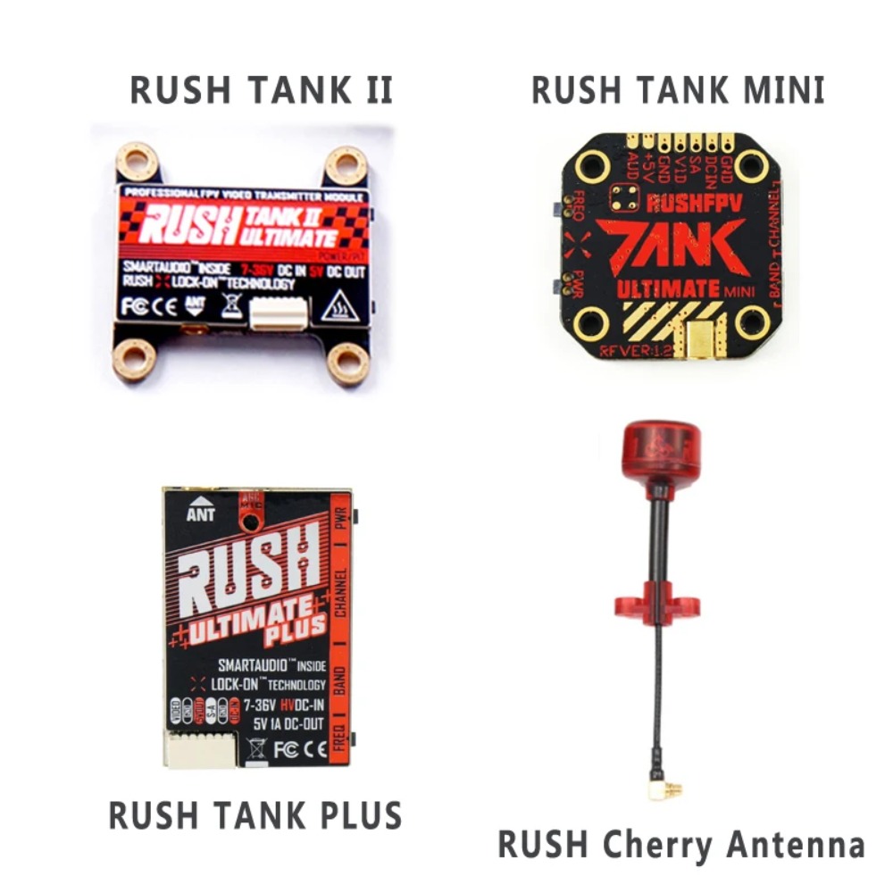 RUSH TANK Ultimate II/Mini/PLU – Drone Racing Vtx recenzja i cena
