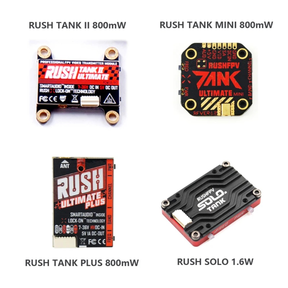 RUSH TANK Ultimate II/Mini/PLU – Drone Racing Vtx recenzja i cena